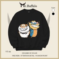 Áo Sweater Hổ, Rồng Vô tri Mr.Buffalo