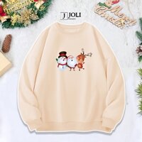 Áo Sweater Jingle Bell Nam Nữ By JOLI Unisex Chất Nỉ Lót Bông Form Rộng J Joli Trendy