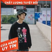 Áo sweater kaws asap hoạt hình