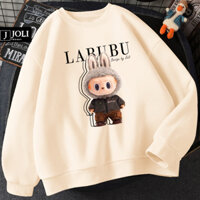 Áo Sweater LaBuBu Moto Nam Nữ By JOLI Unisex Chất Nỉ Lót Bông Form Rộng J Joli Trendy