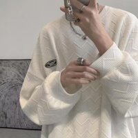 Áo Sweater nam áo dài tay round neck Hàn Quốc thể thao Thời Trang áo phong cách ifashion Thoải Mái Cá Tính Cho Nam Nữ Kiểu sim