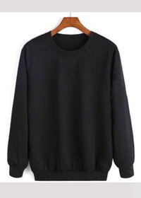 Áo Sweater Nam bigsize SST14 - Đen - M
