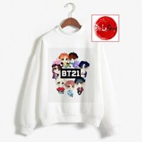ÁO SWEATER NAM NỮ  BTS A.R.M.Y CAO CẤP -ST0056