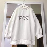 Áo Sweater Nam Nữ Cổ Lọ In 1979 Form Rộng Dài Tay Ảnh Thật E451 Hot Hit Xưởng sỉ Đại Dương