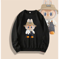 Áo Sweater Nam Nữ LABUBU Nỉ Bông Dày Dặn