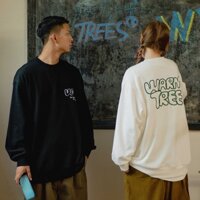 Áo Sweater Nam Nữ Unisex WARM TREE Nỉ Lót Bông Form Rộng J Joli Trendy