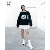 Áo Sweater nỉ bông cotton dáng rộng suông Ulzzang unisex freesize: BREAKING DAWN SWEATER