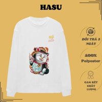 ÁO SWEATER NỈ BÔNG  TẾT MÈO QUÝ MÃO CHẤT POLYESTE SIÊU ĐẸP HS00074
