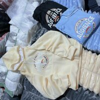 áo sweater nỉ hoodie tay phồng form rộng, áo khoác teen hot trend - Đen