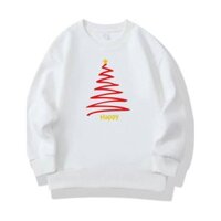 Áo Sweater nỉ Viet Family - Áo nỉ sweater hình cây thông Noel