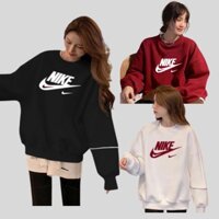 Áo sweater nike nam nữ cao cấp unisex, Áo swt nike form rộng hàng xịn Bico Studio