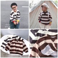 ÁO SWEATER SỌC PHONG CÁCH HÀN QUỐC CHO BÉ GÁI VÀ BÉ TRAI RẤT ĐẸP 23635