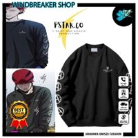 Áo sweater Supreme Anarchy Vinny Hong Windbreaker Manhwa nam nữ form rộng cực đẹp