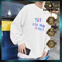 Áo Sweater Tắt Đèn Pha Đi Ba Phản Quang