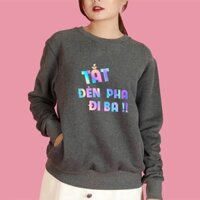 Áo Sweater Tắt Đèn Pha Đi Ba  Phản Quang Cao cấp