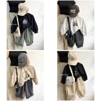 ÁO SWEATER VÀ QUAN JEAN QUẦN KAKI PHONG CÁCH HÀN QUỐC CHO BÉ GÁI VÀ BÉ TRAI