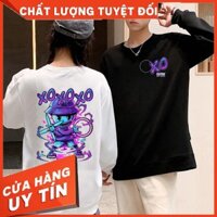 Áo sweater XO now saigon nỉ unisex