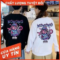 Áo sweater XO now saigon nỉ unisex