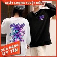 Áo sweater XO now saigon nỉ unisex