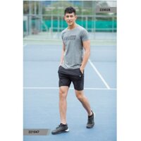 Áo T shirt nam ATHL màu xám Livan 221047 .