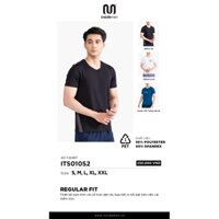 Áo t shirt nam Insidemen ITS010S2 dáng Regular fit, chất thể thao polyester