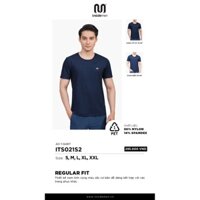 Áo t shirt nam Insidemen ITS021S2 dáng Regular fit, chất cotton pha