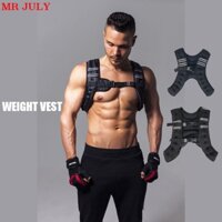 Áo tạ 5kg dáng vest tập cardio chất liệu cát thep