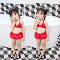 Áo Tắm Cho Trẻ Sơ Sinh Mùa Hè Phong Cách Mới Bikini Trẻ Em Công Chúa Áo Tắm Khu Nghỉ Dưỡng