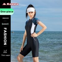 Áo tắm một mảnh dành cho nữ Kappa 2024 áo tắm thể thao đua xe chuyên nghiệp mới thoáng khí khô nhanh