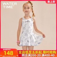 áo tắm trẻ con Đồ bơi trẻ em WaterTime cho bé gái 2023 Seaside Shell In Đồ bơi váy một mảnh sảng khoái và dễ thương bo do boi tre em ao boi tre em