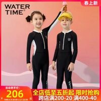 Áo tắm trẻ em Watertime mùa hè cho bé trai lớn chống nắng quần dài tay áo lặn ấm áp cho bé gái shop đồ bơi cho bé do boi em be