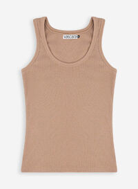 Áo tank top basic - SHI 0001 - Màu nâu