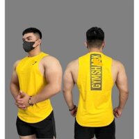Áo tank top gym cá shk, áo sát nách phom body cực chất.cotton mềm mịn