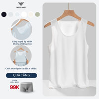 Áo Tanktop, Ba Lỗ Nam Musland Thun Lạnh Không Đường May, Tanktop Thể Thao, Mặc Nhà Thoải Mái TT1