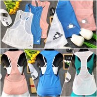 ÁO TANKTOP KHOÉT NÁCH MẶC NGOÀI BRA NỮ GYM, YOGA, DANCE, ĐI BIỂN