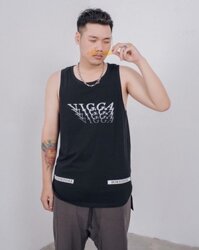 Áo tanktop layer Vigga đen