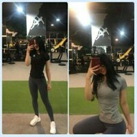 Áo tập gym có tay nữ ( vải rất đẹp)