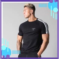 Áo tập gym lvft cộc tay [Hàng mới 2021 vải thun Cotton]