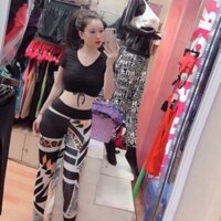 Áo tập gym nữ( crotop rút dây kèm video)