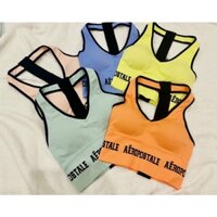 Áo tập Sport Bra AEROSPORT Croptop màu siêu đẹp