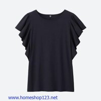Áo tay cánh bướm Uniqlo 192305 Navy