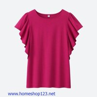 Áo tay cánh bướm Uniqlo 192305 12 Pink