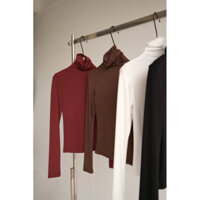 ÁO TAY DÀI CỔ LỌ BASIC