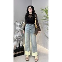 ÁO TAY DÀI ĐEN REN LƯỚI ĐÍNH ĐÁ BIGSIZE