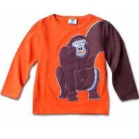 Áo tay dài hình khỉ thương hiệu CAT