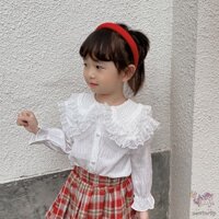 Áo tay dài kiểu Hàn Quốc thời trang xuân thu cho bé gái