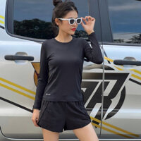 ÁO TAY DÀI NỮ, ÁO TẬP GYM YOGA THỂ THAO TAY DÀI, ÁO BƠI, ÁO CHỐNG NẮNG GIỮ NHIỆT AC50300