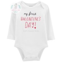 Áo tay dài trắng (My first valentine’s day)