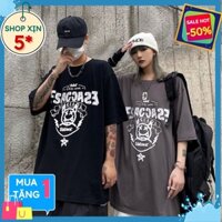 Áo tay lỡ nam nữ,áo phông unisex from rộng chất cottong mat mịn thấm hút mồ hôi