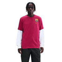 Áo Tay Ngắn Thể Thao Bóng Đá Nam Nike Fcb M Nk Crest Tee